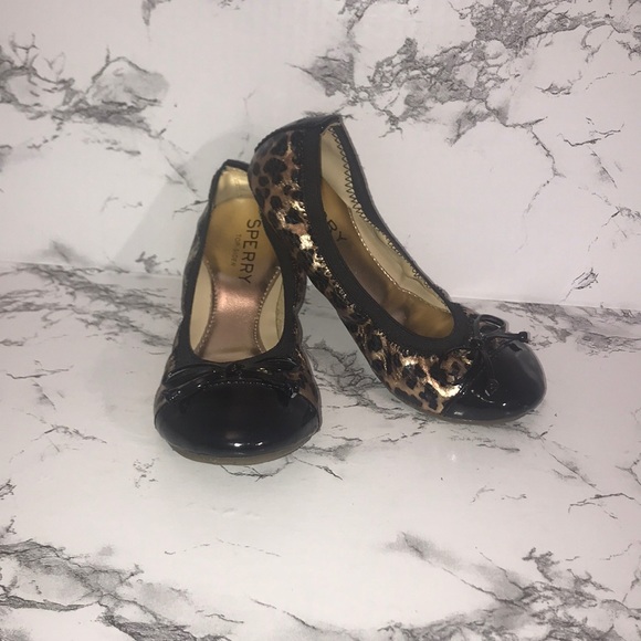 Sperry Elise top sider ballet flat leopard print - Picture 7 of 7